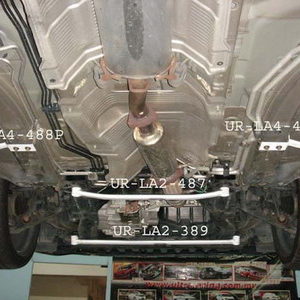 Honda Accord 03-08 4D UltraRacing 2-Point Front Lower Tiebar LA2-389 211267