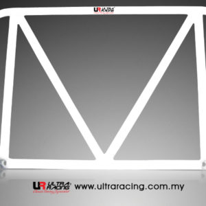 Saab 95 97-10 2.0T UltraRacing 4-Point Front Lower Brace LA4-076 211298