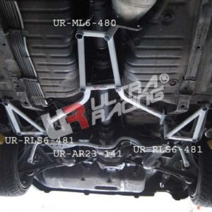 Nissan Skyline R32 GTR UltraRacing 2x4P Mid Lower Braces ML8-480P 211380