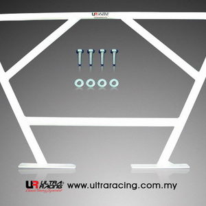 Honda Jazz/Fit 01-08 UltraRacing 4-Point Rear Lower Brace RL4-203 211464