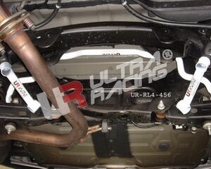 Toyota RAV4 2.4 06+ UltraRacing 2x 2Point Rear Member Braces RL4-456P 211478