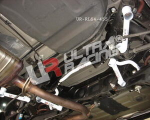 Toyota RAV4 2.4 06+ UltraRacing 2x 2-Point Rear/Side Braces RLS4-455P 211491
