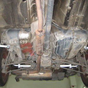 Nissan X Trail 01-07 UltraRacing 2x 2-Point Rear Side Bars RLS4-699P 211492