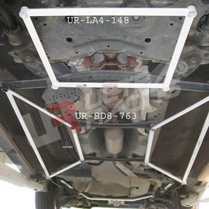 Mazda 5 CP 00+ UltraRacing 2x 4-Point Floor Bars SD8-763 211545