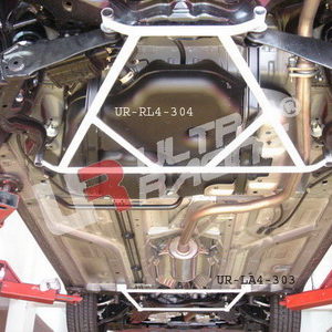 Honda Stream 07+ UltraRacing 4-Point Front H-Brace LA4-303 216695