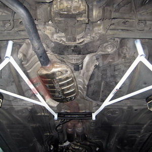 BMW 3-Series E46 99-05 Ultra-R 2x 3-Point Rear Member Braces RL6-995P 216833