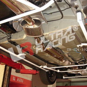 Honda Accord 03-08 4D Ultra-R 2x 4-Point Side Floor Bars SD8-392 216879