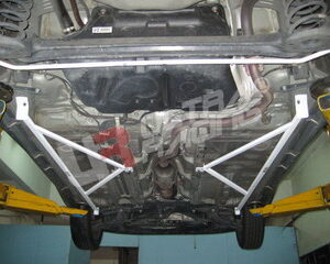 Toyota Yaris HB 05+ UltraRacing 2x 3-Point Floor/Side Bars SD6-681 216881