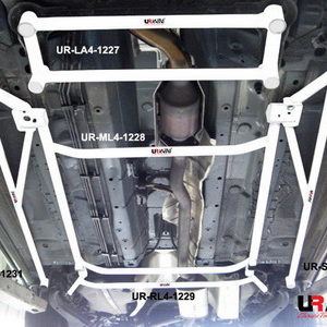 Nissan X Trail 2.0 08+ UltraRacing 4-Point Front Lower Brace LA4-1227 217502