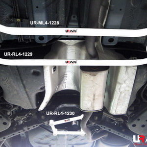 Nissan X Trail 2.0 08+ UltraRacing 4-Point Rear L Brace 1229 RL4-1229 217523