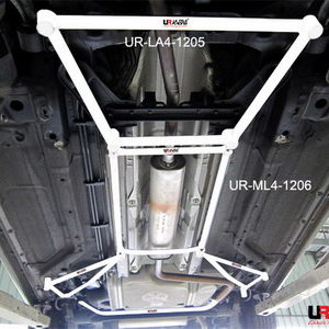 Chevrolet Orlando 10+ UltraRacing 4-Point Mid Lower Brace ML4-1206 218195