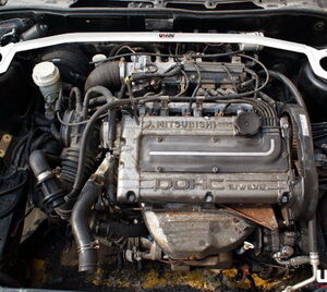 Mitsubishi EVO 1/2/3 UltraRacing Front Upper Strutbar TW2-1357 218223