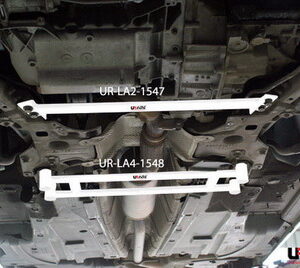 Peugeot 407 04-10 2.0 UltraRacing 2-Point Front Lower Tiebar LA2-1547 219668