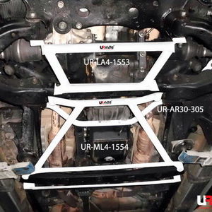 Toyota Land Cruiser 100 98-07 Ultra-R 4-Point Front H-Brace LA4-1553 219721