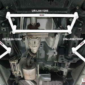 Mazda 8 LY 06+ UltraRacing 2x 3-Point Front Braces 1286P LAS6-1286P 219772