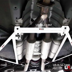 Nissan 370Z /Infiniti G37 Ultra-R 2-Point Mid Lower Bar 1447 ML2-1447 219783