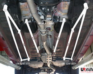 Subaru Impreza/ STI 08+/ XV 12+ Ultra-R 4P Mid Lower Bar ML4-1336P 219795