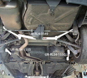 Peugeot 407 04-10 2.0 UltraRacing 4-Point Rear Lower Brace RL4-1549 219949