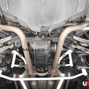 Lexus LS 430 06+ UltraRacing 2x 2-Point Rear Side Bars 1692P RLS4-1692P 220003