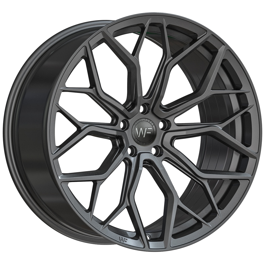 Felga WHEELFORCE Wheels FLOW FORGED / R HE1-FF TESLA EDITION - 21x9,5 ET35 5/114,3 DARK STEEL