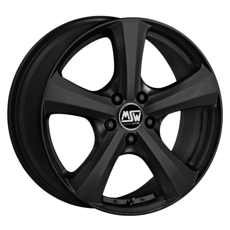 Felga W19198501T53 MSW 19 MATT BLACK 7x17" 5x114,3 ET45