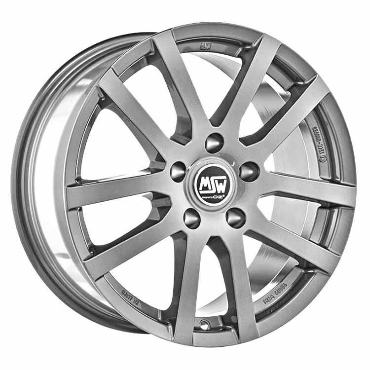 Felga W19201101T09 MSW 22 FULL SILVER 6x15" 5x100 ET38