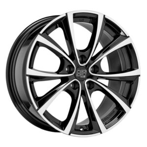 Felga W19426001T56 MSW 27T GLOSS BLACK FULL POLISHED 10,5x19" 5x120 ET45