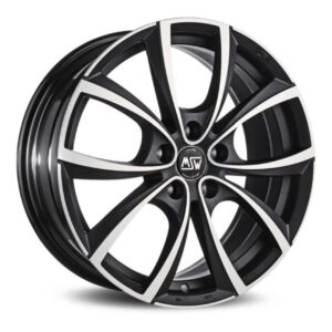 Felga W19246503B7 MSW 27 MATT DARK TITANIUM FULL POLISHED 7,5x17" 5x112 ET48