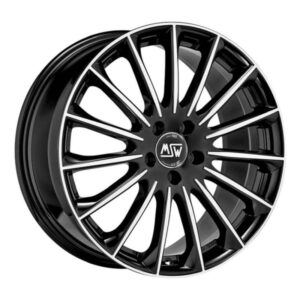 Felga W19306500T56 MSW 30 GLOSS BLACK FULL POLISHED 8,5x19" 5x108 ET45
