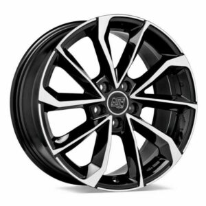 Felga W19354006T56 MSW 42 GLOSS BLACK FULL POLISHED 8x18" 5x108 ET45