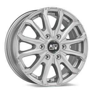 Felga W19341001T09 MSW 48 VAN 6 FULL SILVER 6,5x16" 6x130 ET62