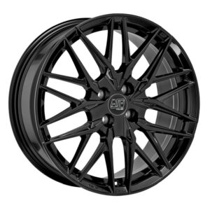 Felga W19389003C5 MSW 50-4 GLOSS BLACK 7x17" 4x108 ET37