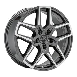 Felga W19428002D7 MSW 52 GLOSS GUN METAL FULL POLISHED 8,5x20" 5x120 ET41,5