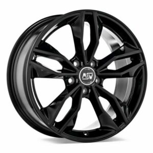 Felga W19282505TC5 MSW 71 GLOSS BLACK 7,5x17" 5x114,3 ET45