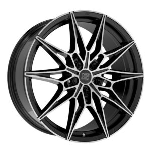 Felga W1946600156 MSW 75 GLOSS BLACK FULL POLISHED 9x19" 5x120 ET27