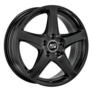 Felga W19275001TC5 MSW 78 GLOSS BLACK 6,5x17" 5x108 ET50