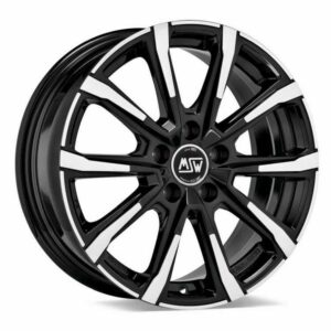 Felga W19331001T56 MSW 79 GLOSS BLACK FULL POLISHED 7x17" 5x100 ET51