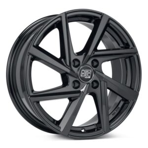 Felga W19401001TC5 MSW 80-4 GLOSS BLACK 5x17" 4x100 ET40