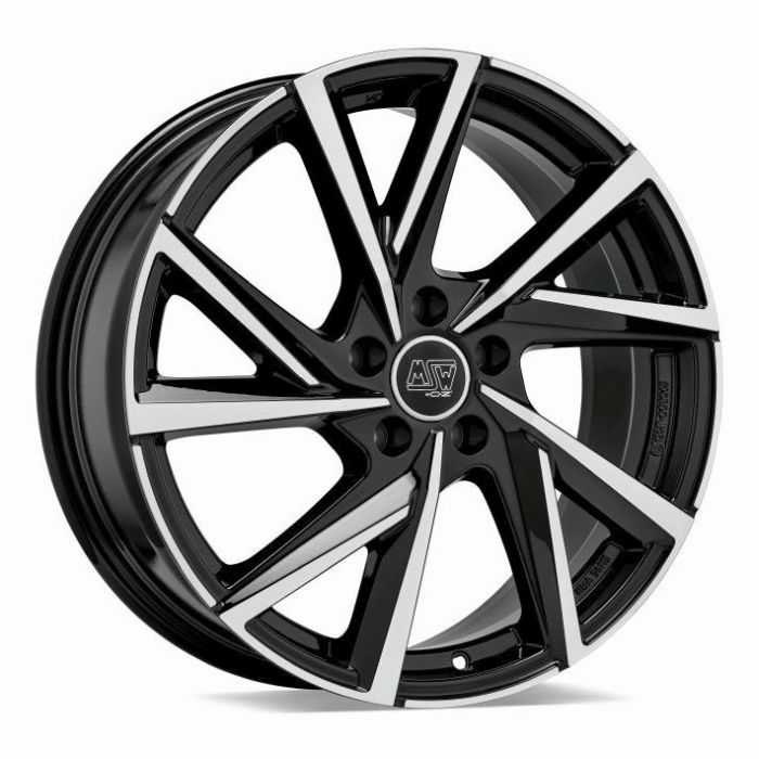 Felga W19469003T56 MSW 80-5 GLOSS BLACK FULL POLISHED 7,5x17" 5x112 ET41