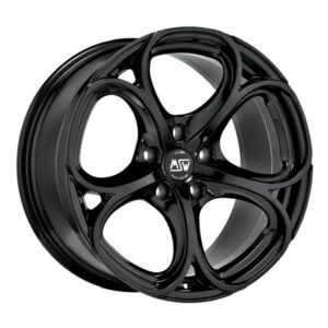 Felga W19314001TC5 MSW 82 GLOSS BLACK 9x20" 5x110 ET31