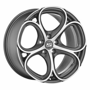 Felga W19314001T26 MSW 82 MATT GUN METAL FULL POLISHED 9x20" 5x110 ET31