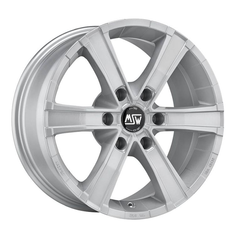 Felga W85060002N09 MSW SAHARA 6 FULL SILVER 8x18" 5x120 ET45