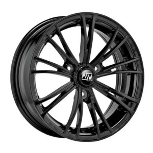 Felga W85045001CC5 MSW X2 GLOSS BLACK 5,5x15" 3x112 ET30
