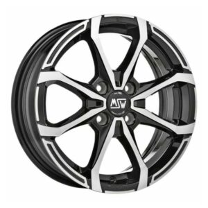 Felga W19263001E56 MSW X4 GLOSS BLACK FULL POLISHED 5x15" 4x100 ET32