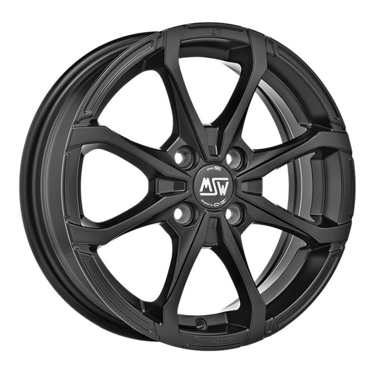 Felga W19264002T53 MSW X4 MATT BLACK 5,5x15" 4x100 ET36