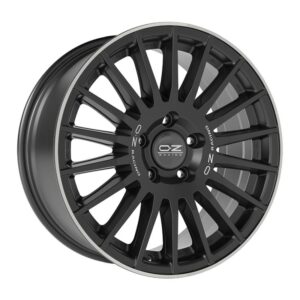 Felga W01C730557L OZ RALLY DESERT MATT BLACK DIAMOND LIP 8x18" 6x139,7 ET45