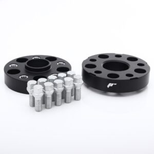 Dystanse i adaptery JR Wheels JRWA2 Adapters 25mm 5x112 66,6 66,6 Black JRWA2-25MM-5L-66BK